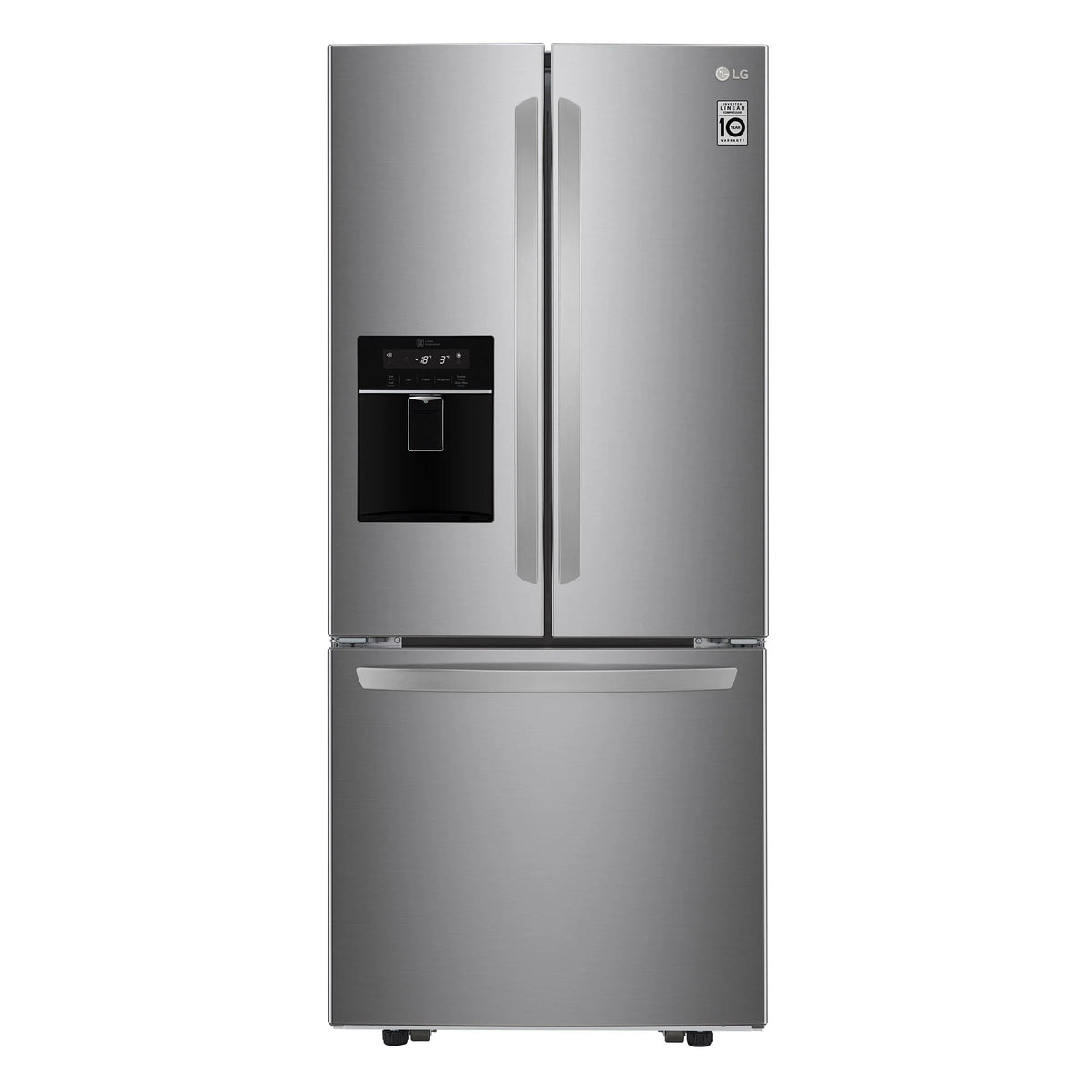 30 in. 22 cu. ft. Stainless Steel French Door Refrigerator L544