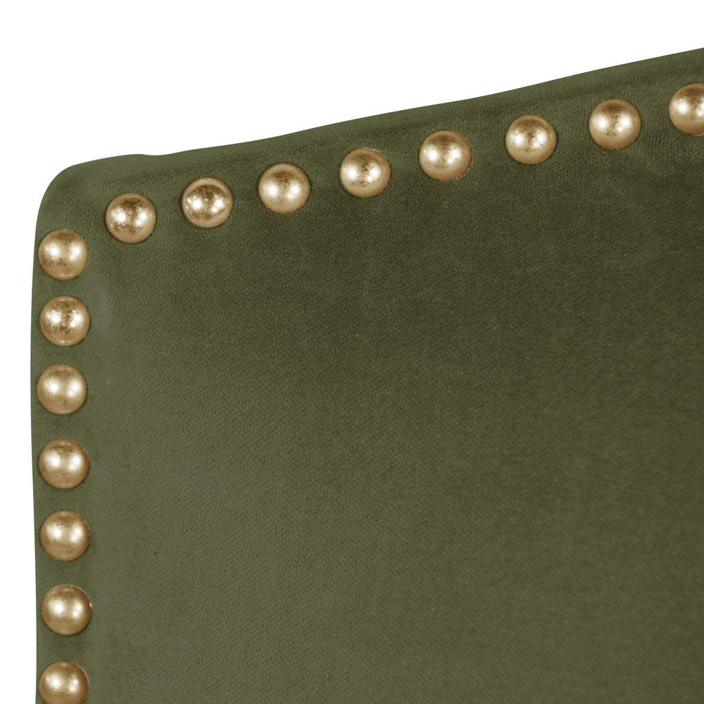 Regal Velvet Moss Dining Chair Y502849