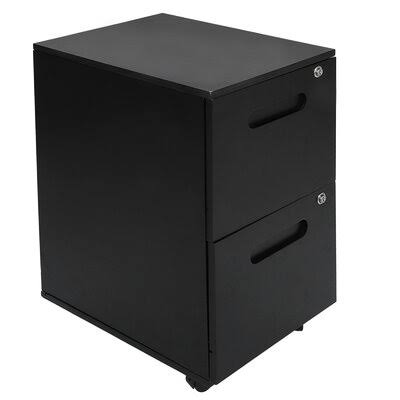 2-Drawer Mobile Vertical Filing Cabinet F983608