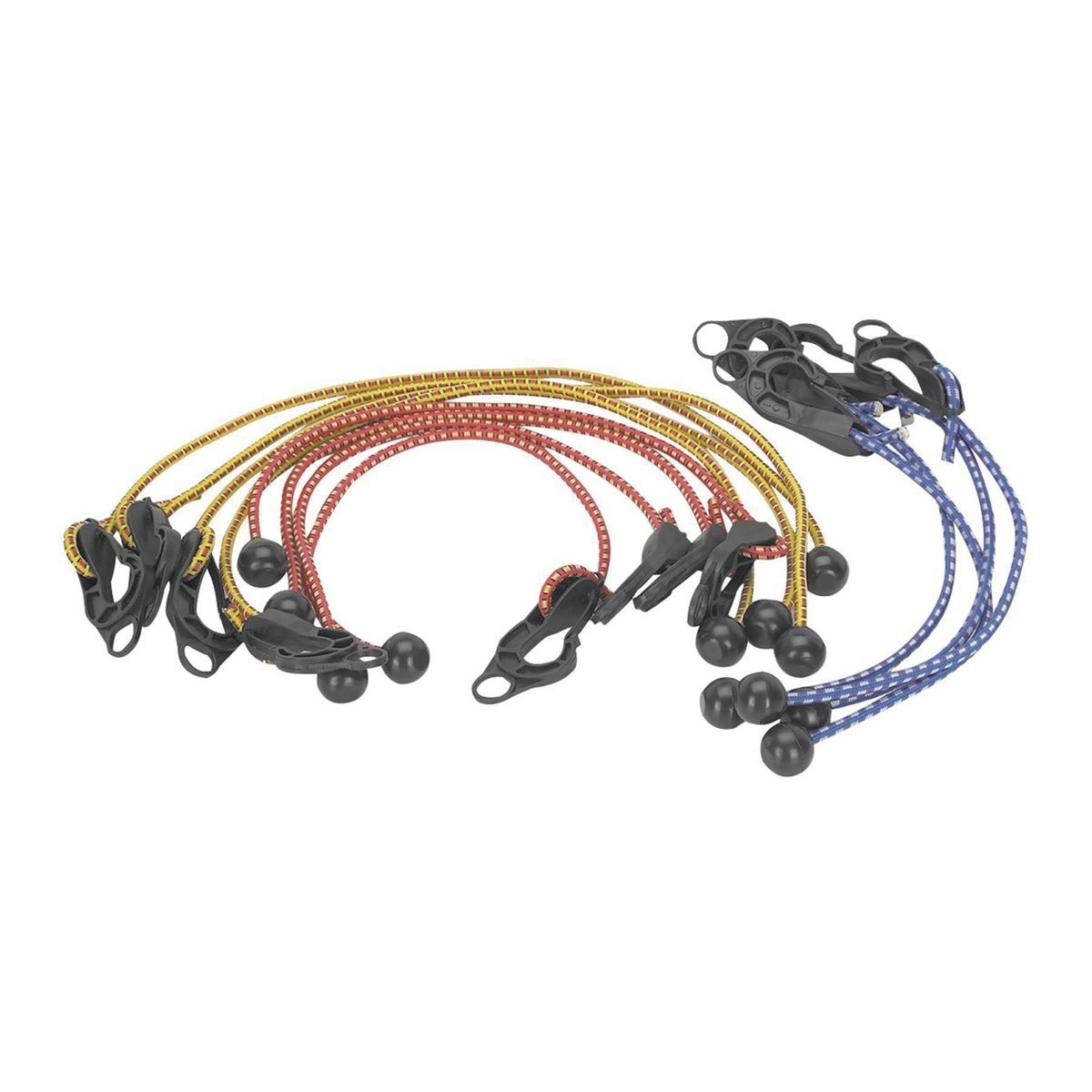 Adjustable Tarpaulin Tie Down Cords, 12 Piece C977