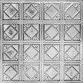 Silver Washed White Backsplash Panels B37040