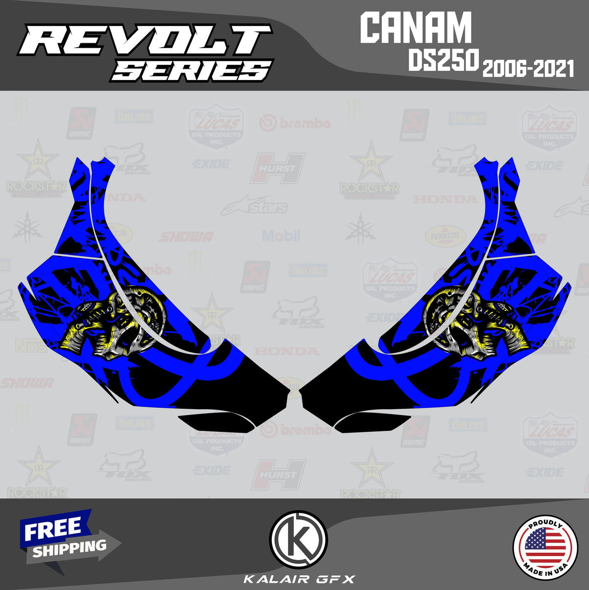 GFX Graphics Kit for Canam DS250 (2006-2021) Q53538