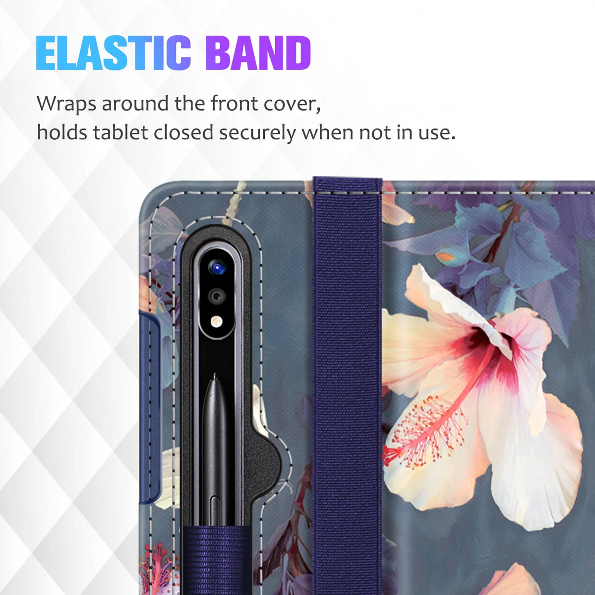 Blooming Hibiscus Protective Cover for Samsung Galaxy Tab S8 Plus F574554