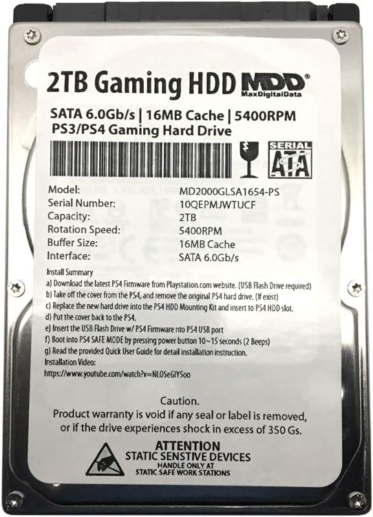 2TB 5400RPM SATA 2.5 Hard Drive N566