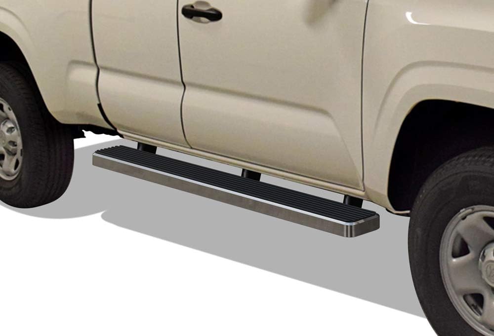 Black Aluminum Running Boards Side Step for Toyota Tacoma Access Cab S4839