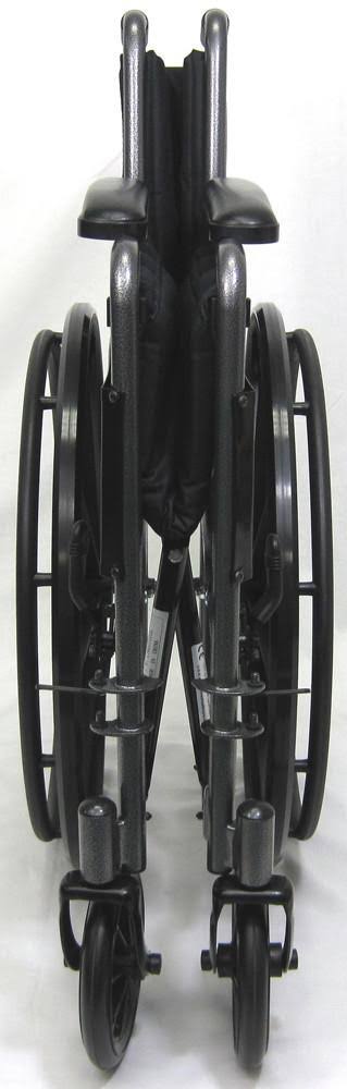 Lightweight Steel Wheelchair Fixed Armrest D182