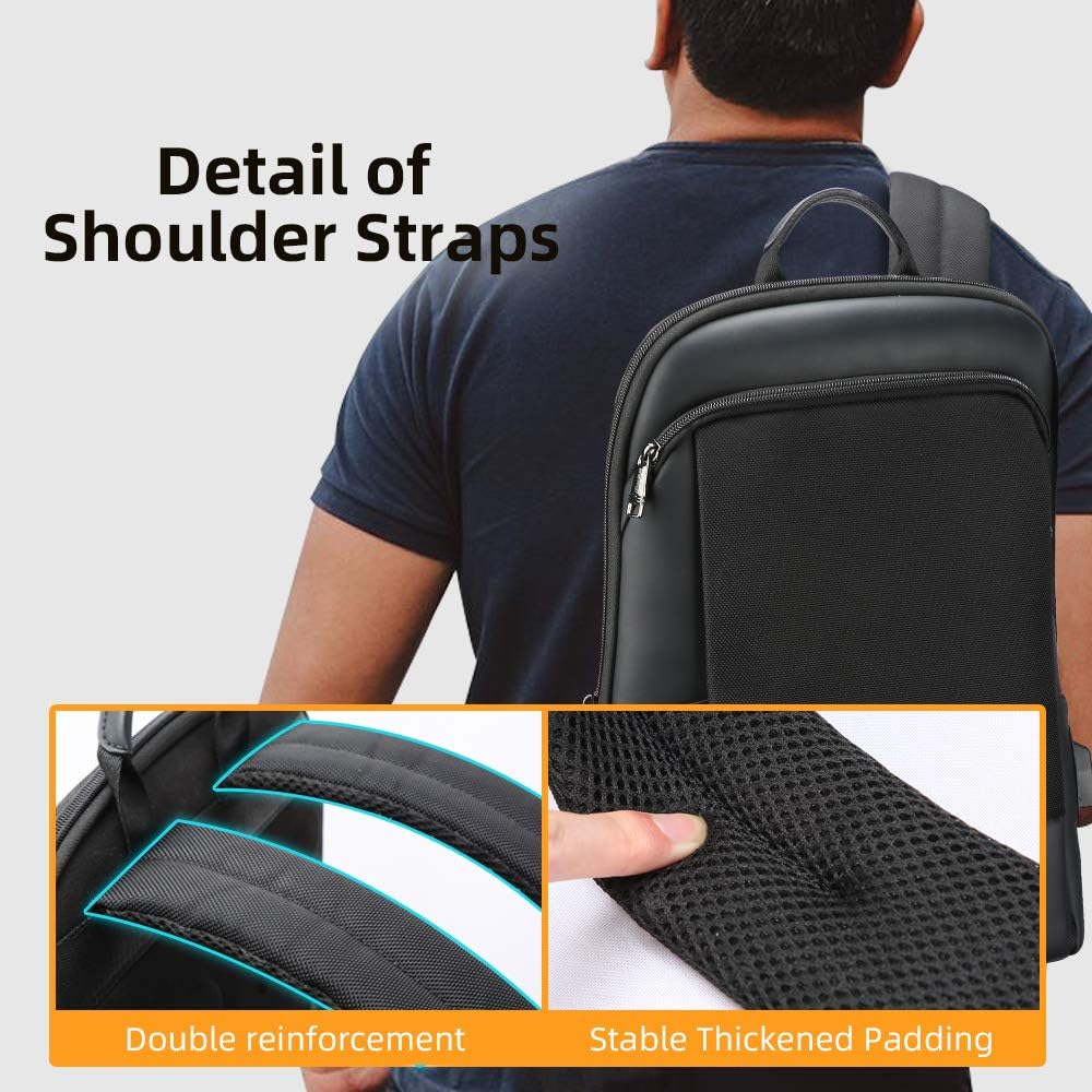 17 inch Anti Theft Waterproof Laptop Backpack V4388