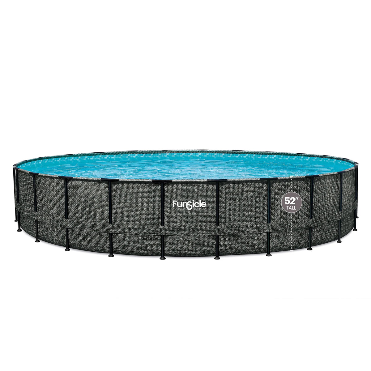 24' x 52" Round Above Ground Swimming Pool I5945