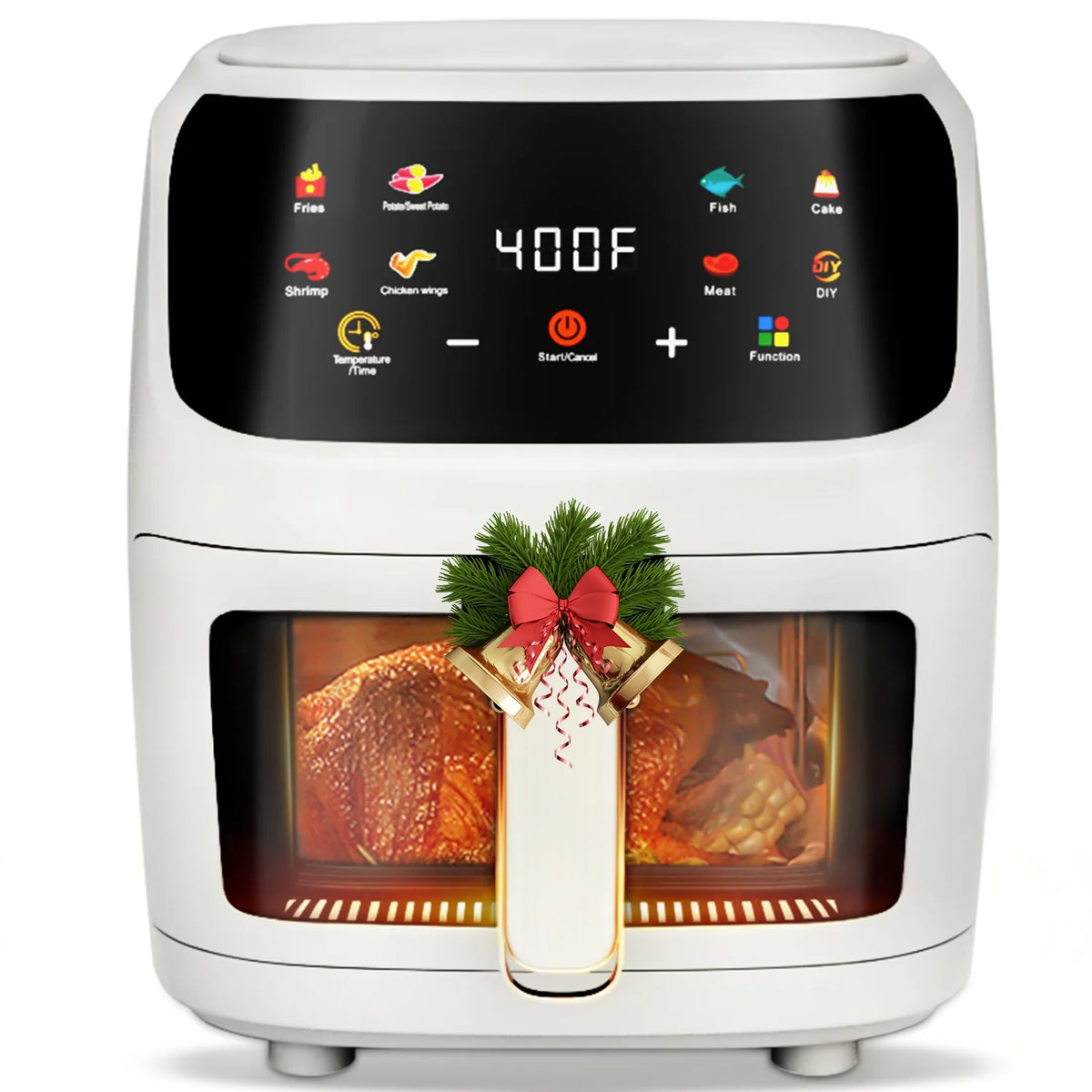 White 7.5QT 8-in-1 Digital Air Fryer C735160