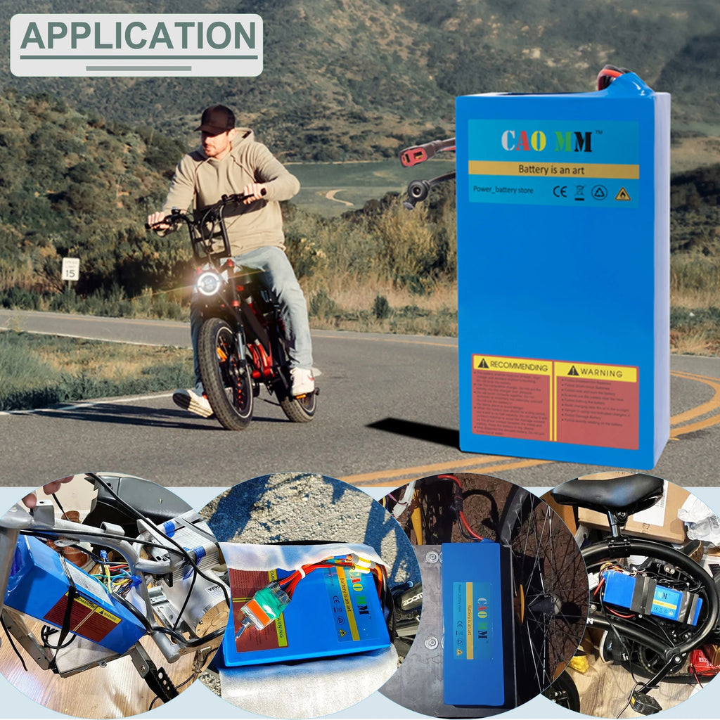 48V 8Ah Lithium Ebike Battery with Charger H2680