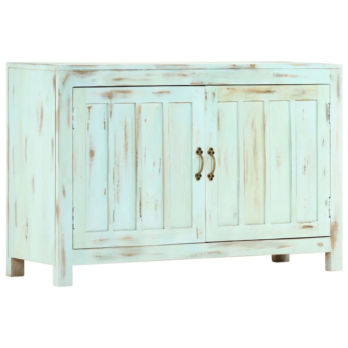 Blue Solid Mango Wood Sideboard A178
