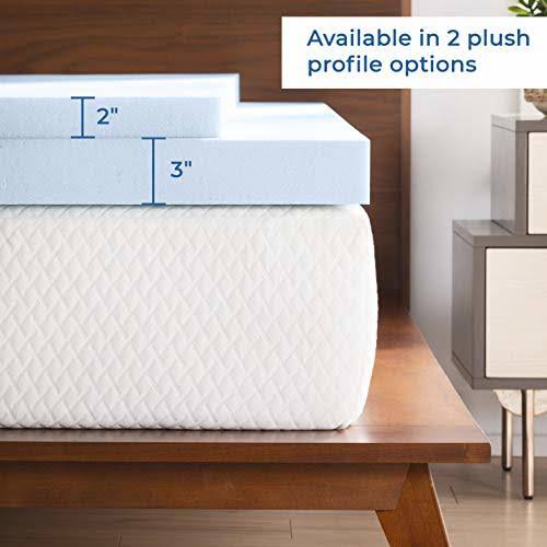 3 inch Gel Infused Memory Foam Mattress Topper U173
