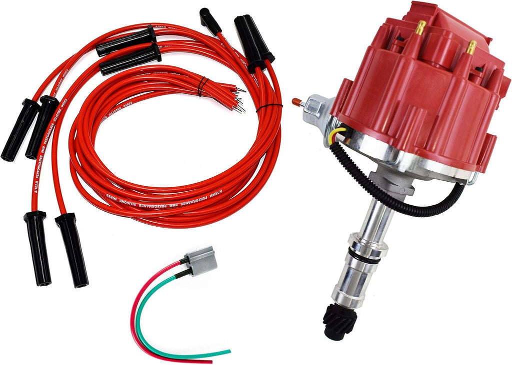 HEI Distributor 65,000 Volt Coil Red Cap V819
