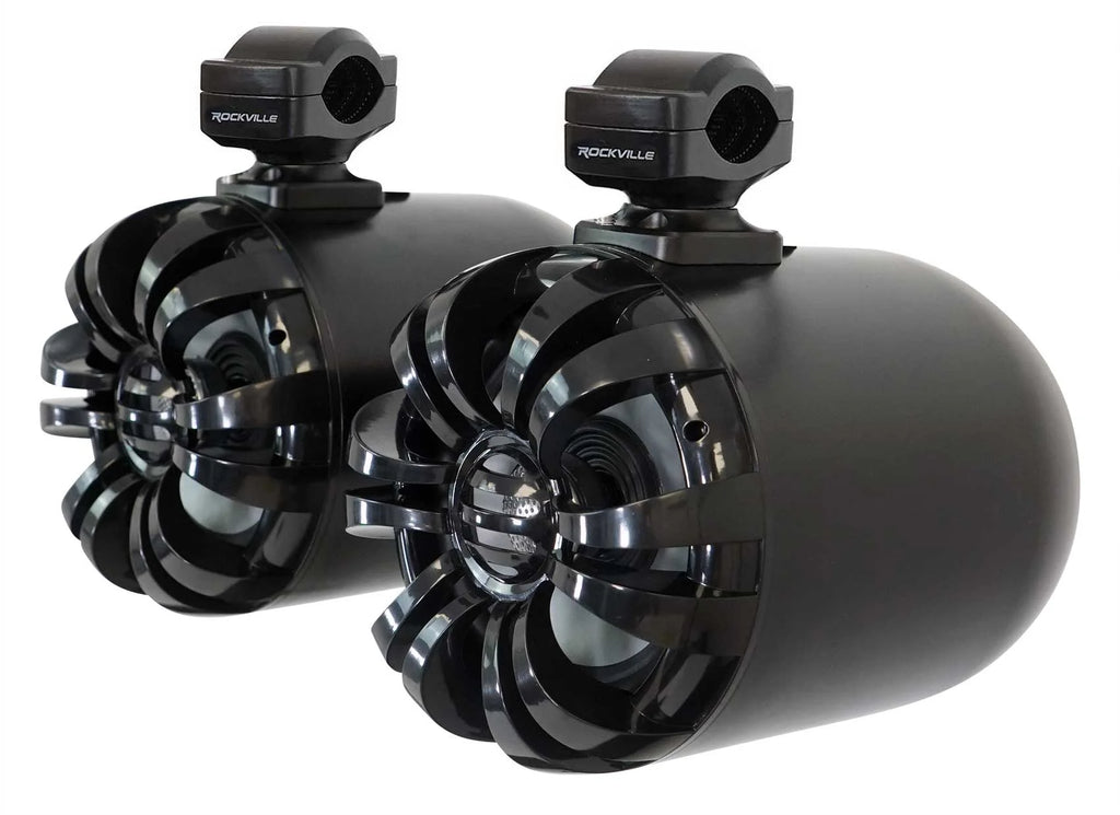 6.5" 600w Marine Wakeboard Swivel Speakers with Receiver D602