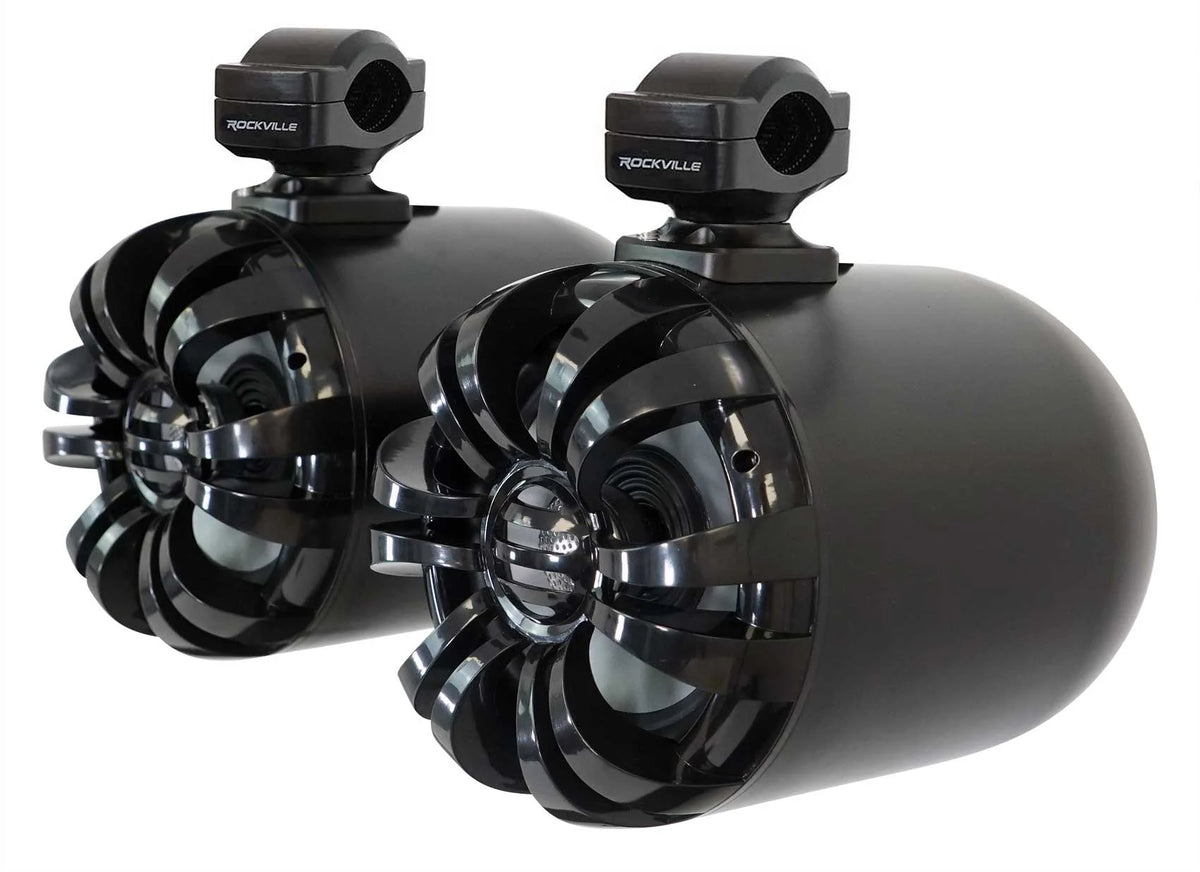 6.5" 600w Marine Wakeboard Swivel Speakers with Receiver D602