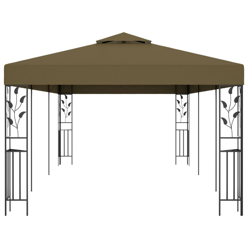 19.7'x9.8' Taupe Gazebo W566