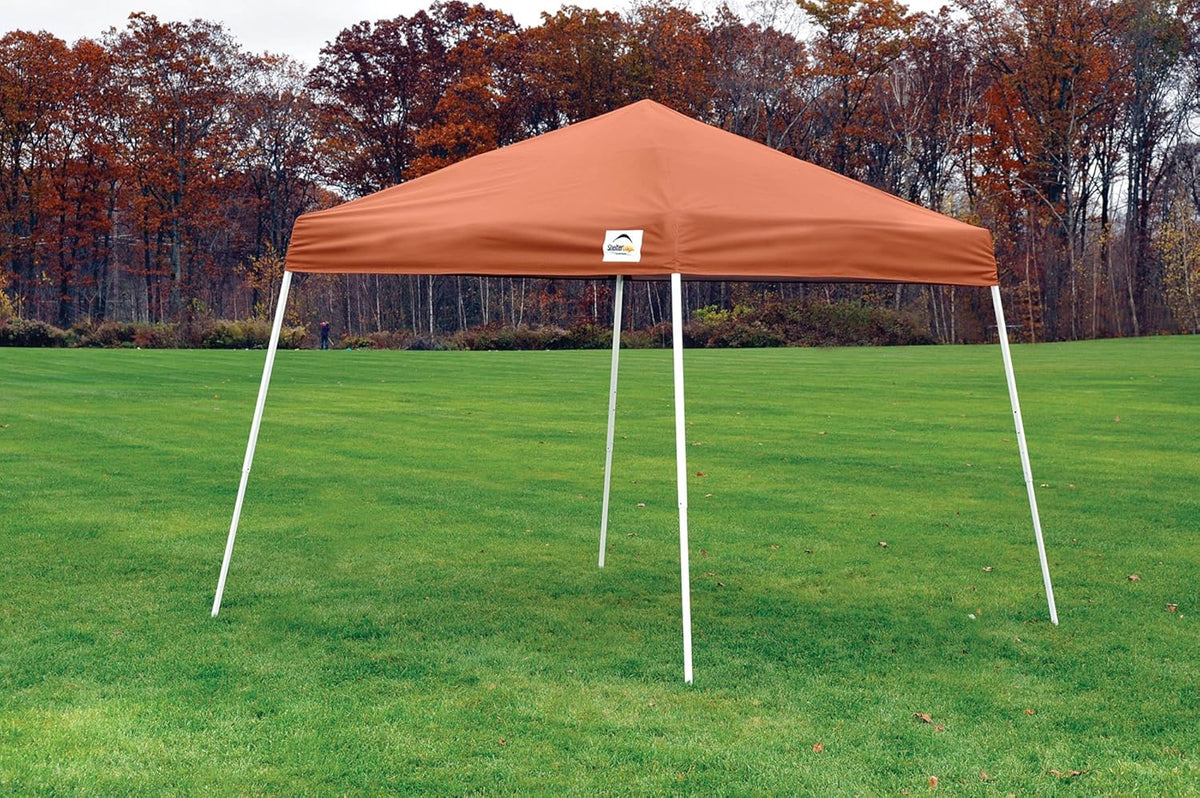 12 x 12 ft Terracotta Pop-Up Canopy with Roller Bag D7443