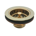 Burnished Brass Post Type Basket Strainer E4851
