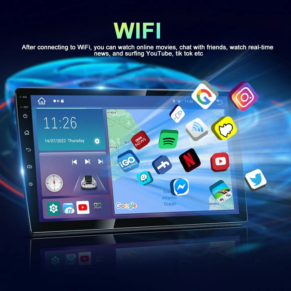 Android 12 Car Stereo Player with Backup Camera L252