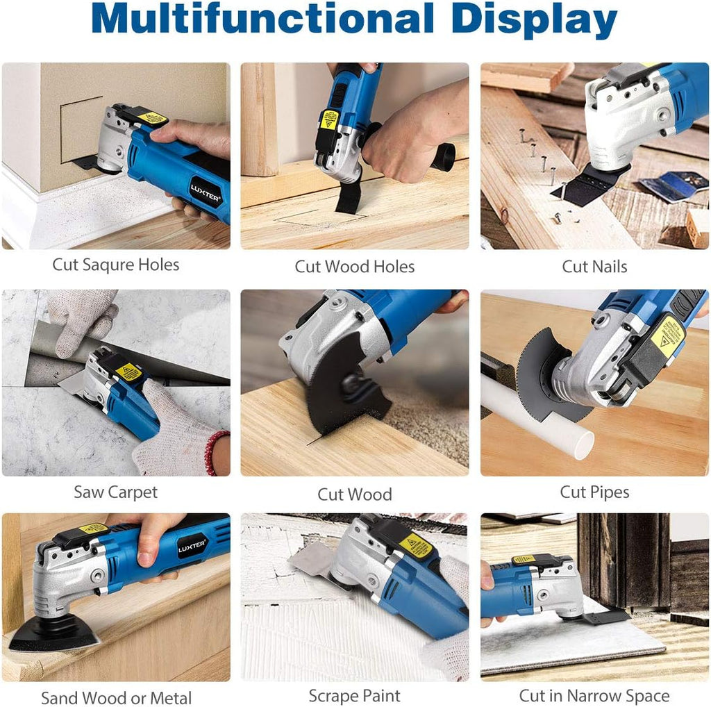 Oscillating Multi Tool with 35 Pc Accessories, Pack of 2 R81186