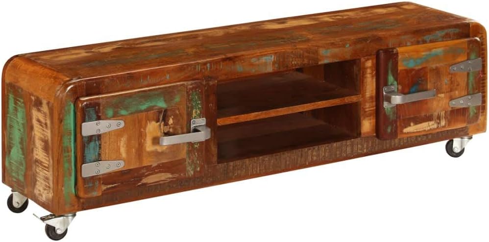 Solid Reclaimed Wood TV Cabinet W45230