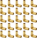 3/4 Inch 90 Degree Elbow Brass Crimp Fitting Z801498