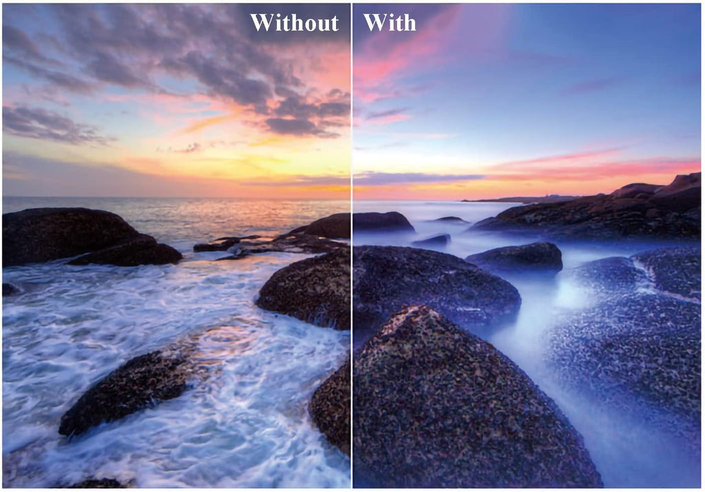 52mm Variable Neutral Density Filter ND2-ND400 (1-9 Stop) Ultra Slim Filter Pack of 2 K3521