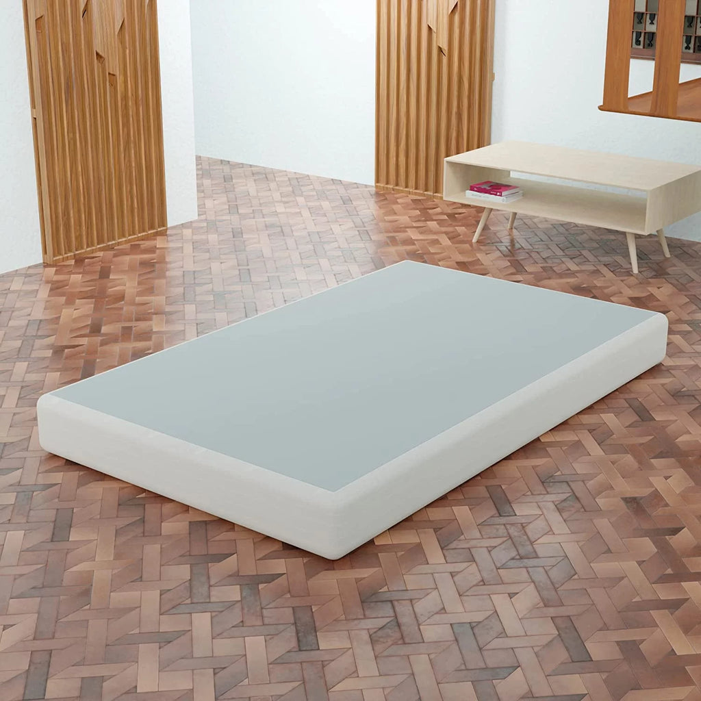 White 4.5-Inch Wood Box Spring H352