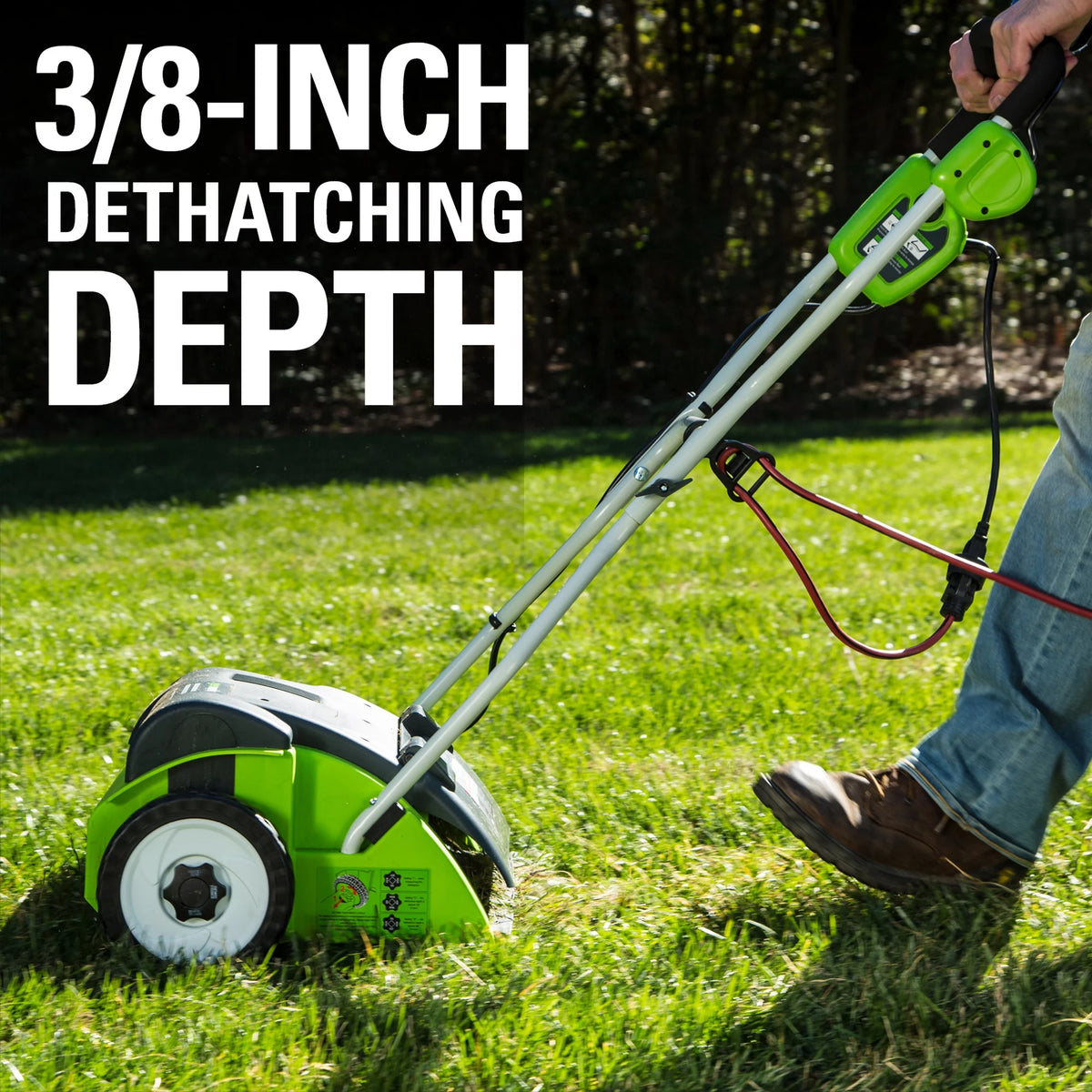 14 Amp Corded Electric Dethatcher Z318