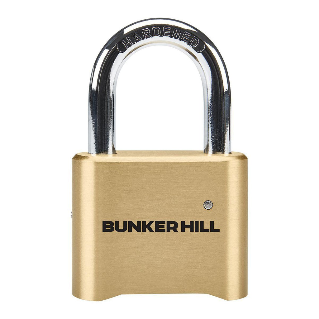 2 in. Solid Body Brass Combination Padlock B43255