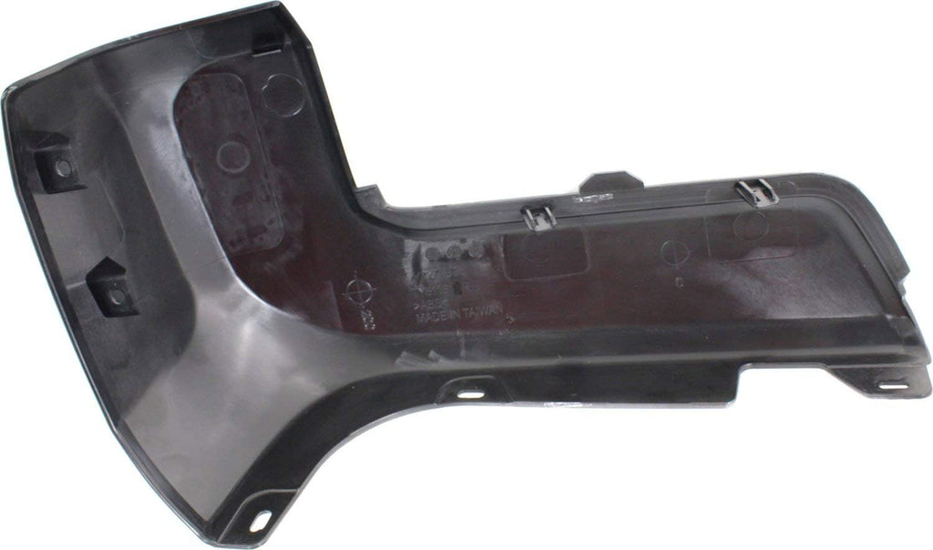 Black Rear Bumper End Cap Pack of 2 R6824