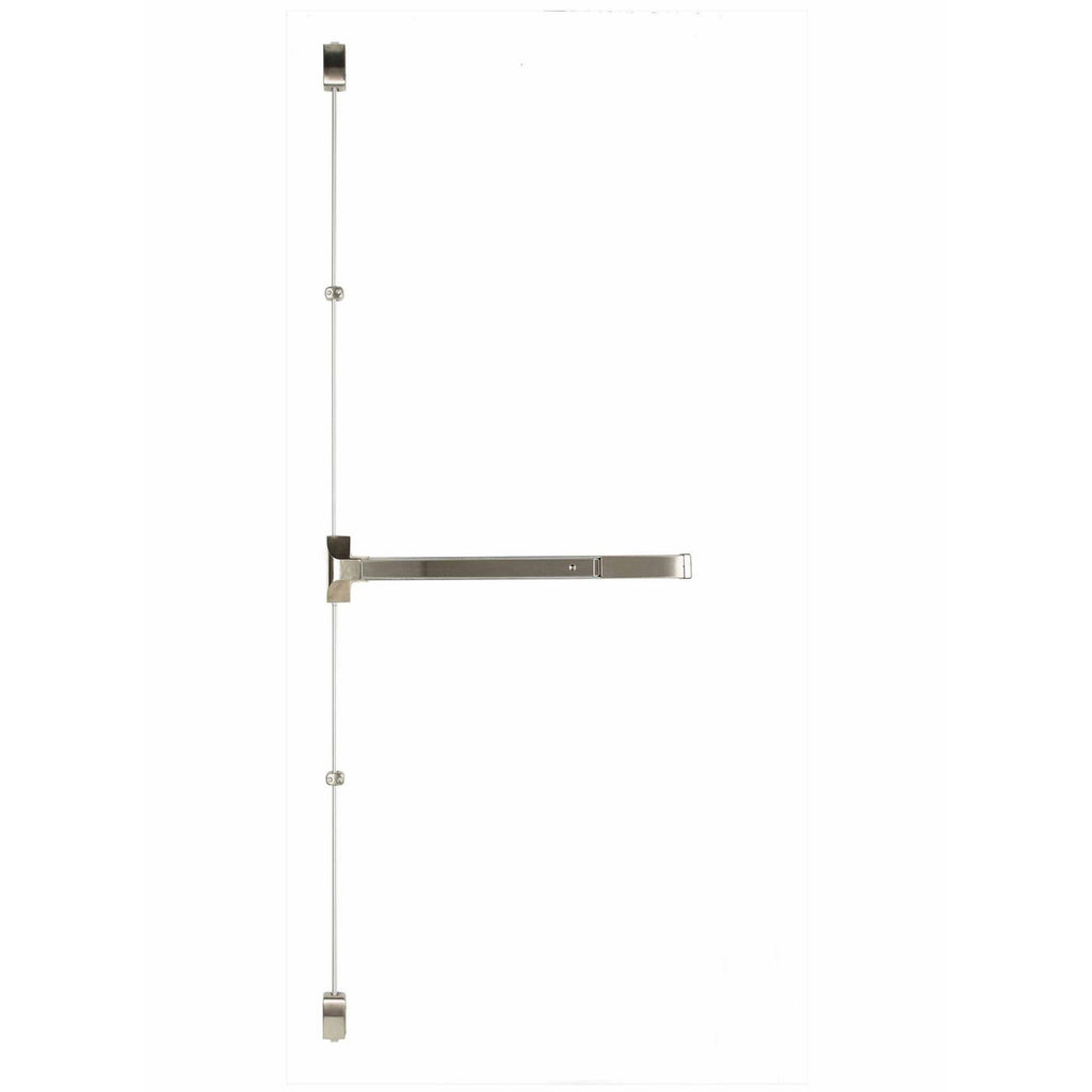 Vertical Rod Exit Device 36 inch Silver Finish R83680