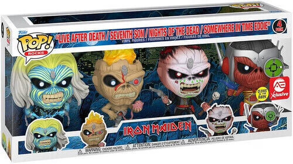 Glow in the Dark Funko Pop! Rocks 4PK Box Set Z519220
