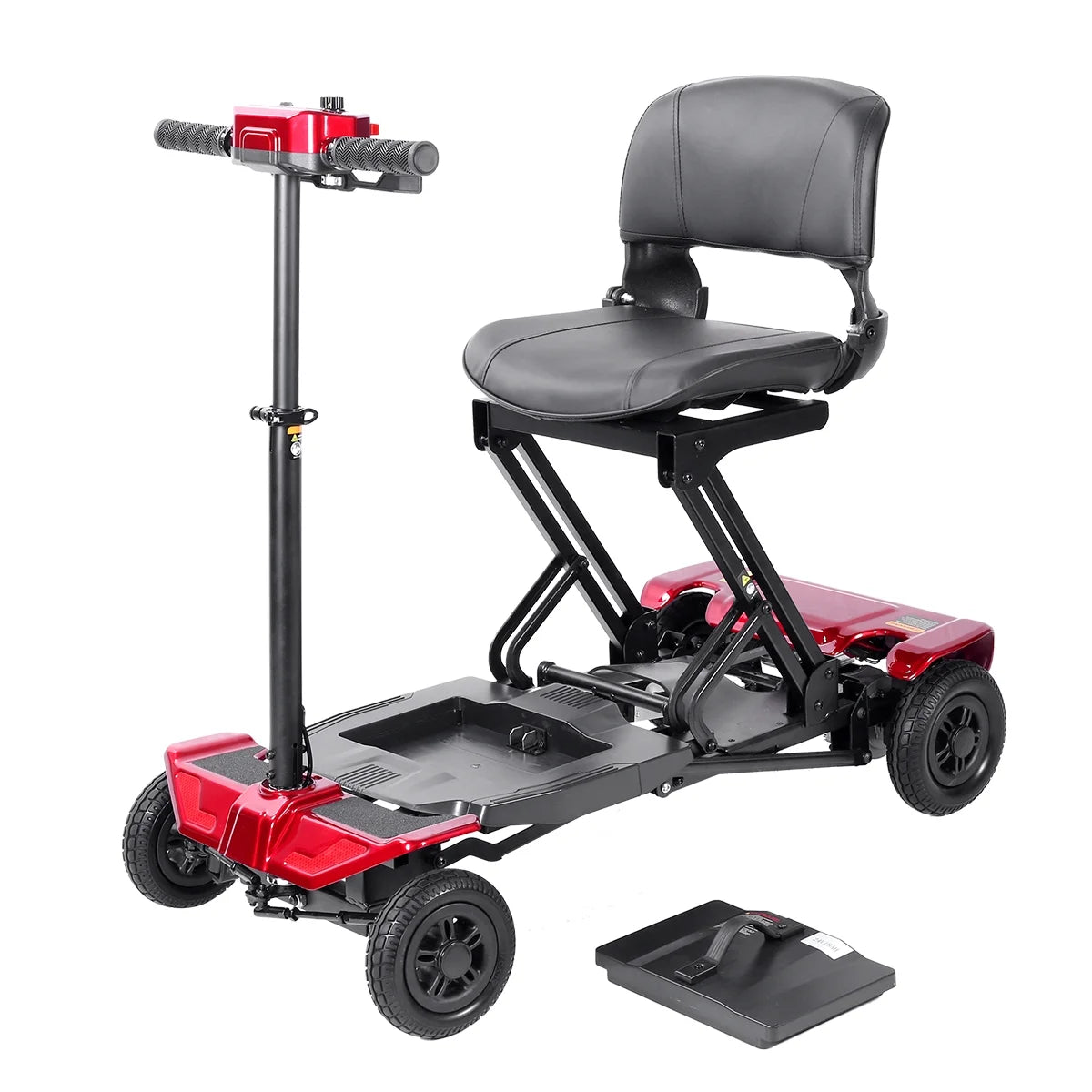 Auto Foldable Powered Mobility Scooter with Removable Lithium ion Battery O725