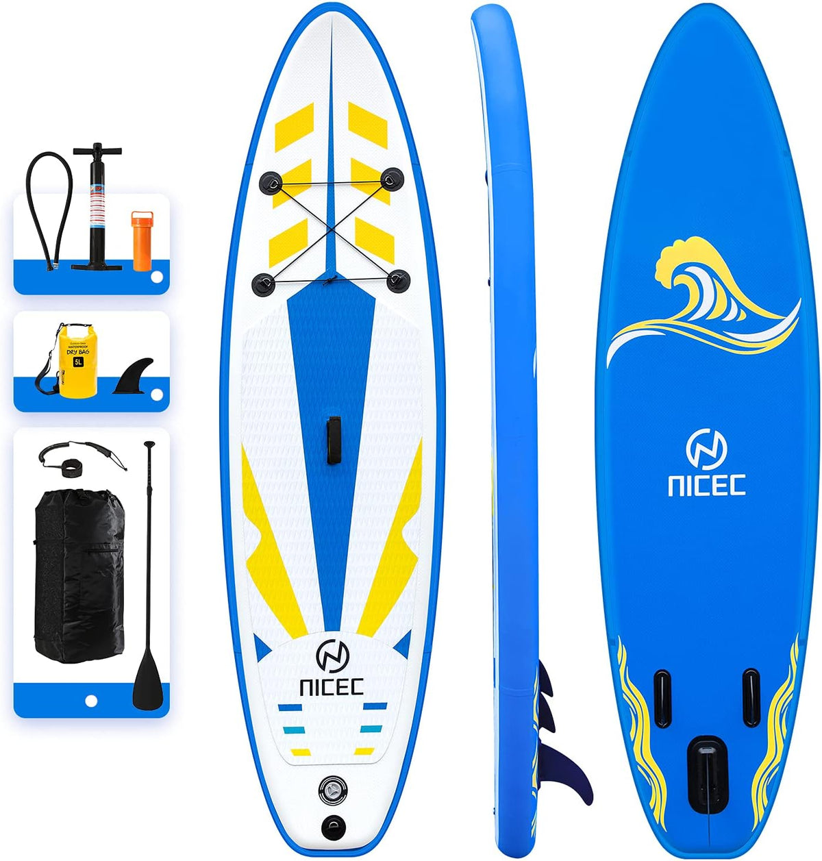 Inflatable Stand Up Paddle Board with Carry Bag I2715