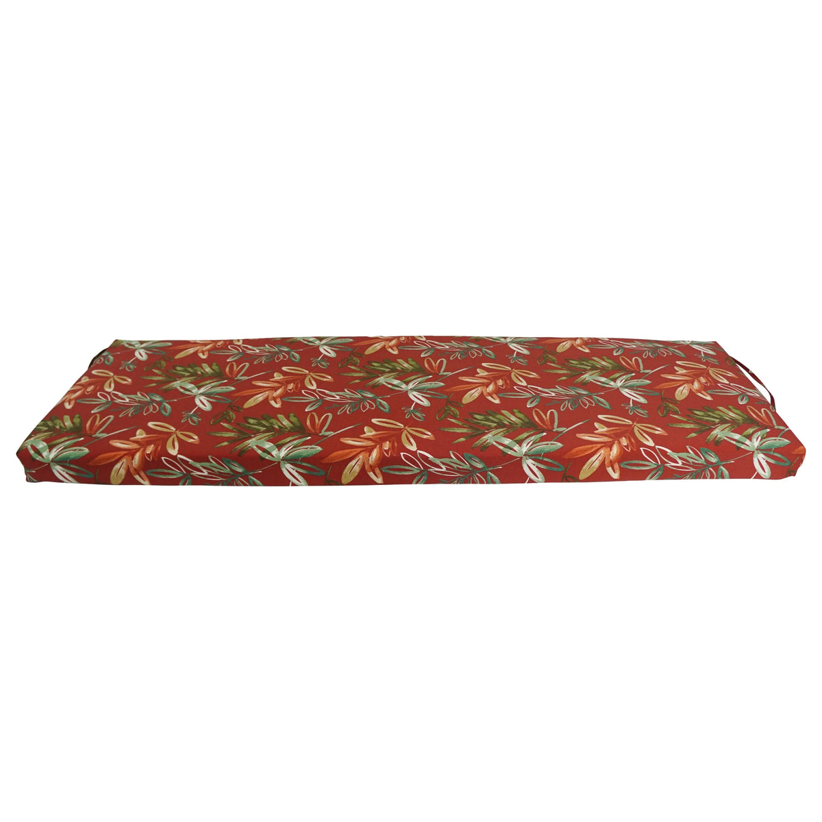 Patterned Outdoor Spun Polyester Bench Cushion U7250