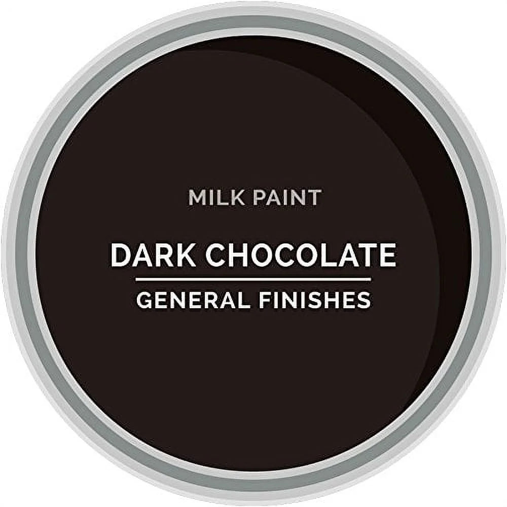 Water Based Milk Paint, 1 Pint, Dark Chocolate E379