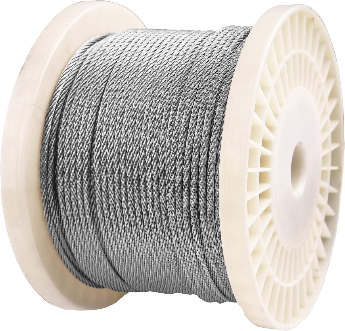 1/8 316 Stainless Steel Wire Rope Aircraft Cable 500 Feet 7x7 X138595