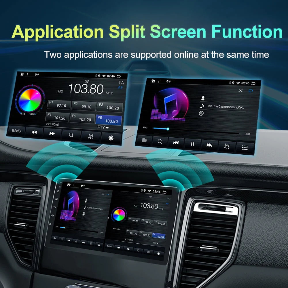 Android 12 Car Stereo Player with Backup Camera L252