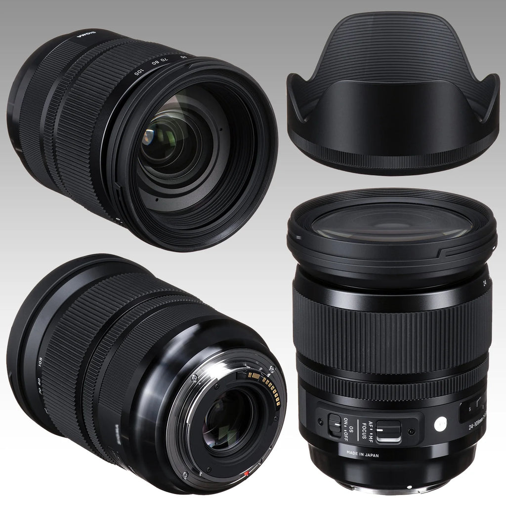 Sigma 24-105mm f/4 DG OS HSM Art Lens Bundle (EF-Mount) 14pc Bundle D359