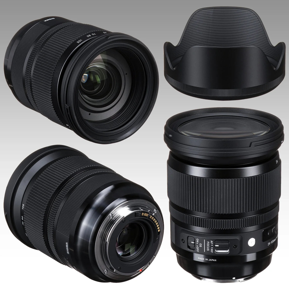 Sigma 24-105mm f/4 DG OS HSM Art Lens Bundle (EF-Mount) 14pc Bundle D359