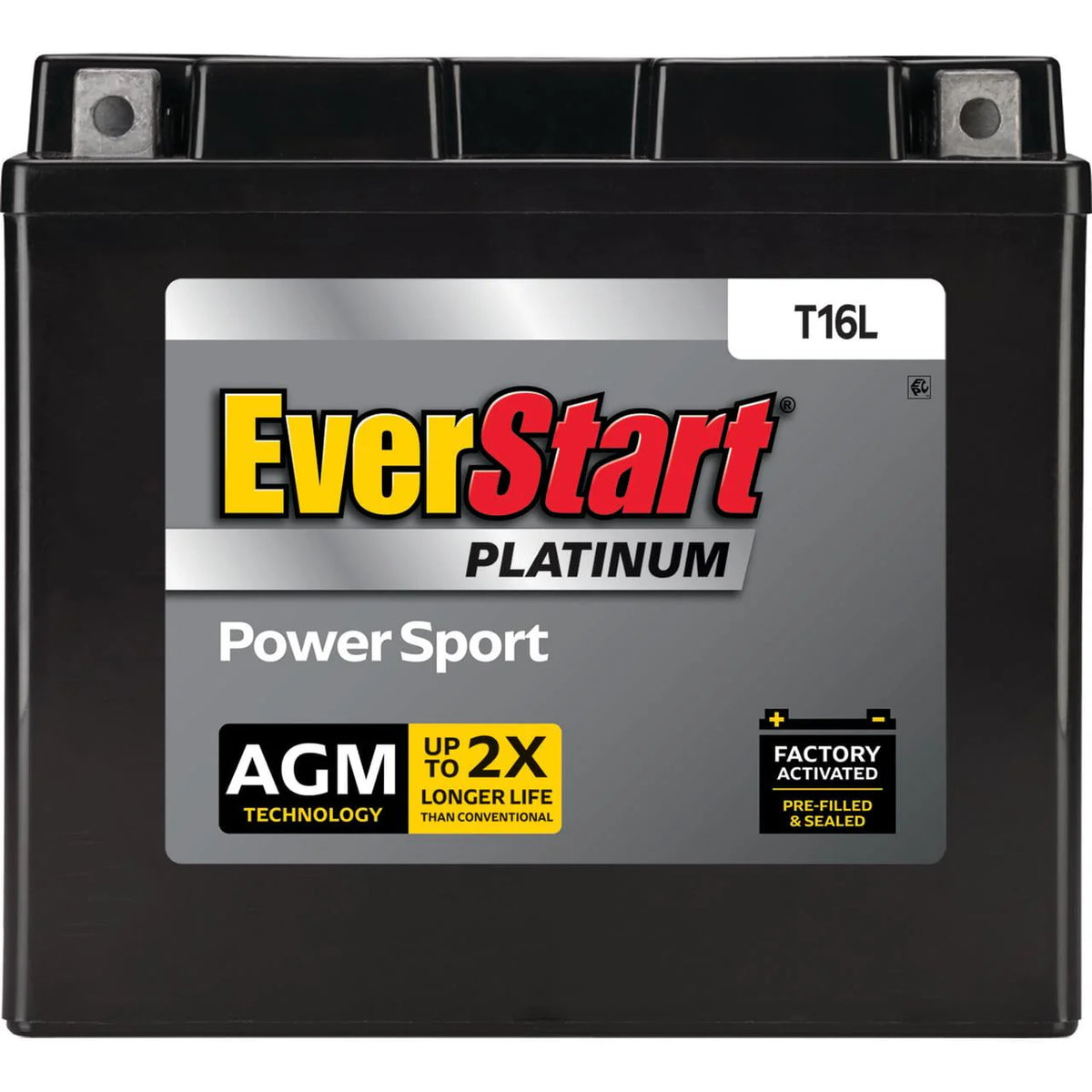 AGM Power Sport Battery Group Size T16L 12 Volt 260 CCA Y752550