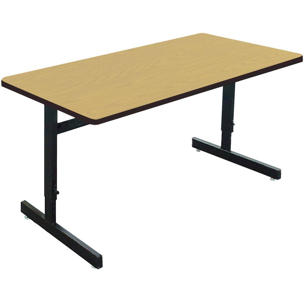 30 x 72 in. Adjustable Height Computer & Training Tables G146