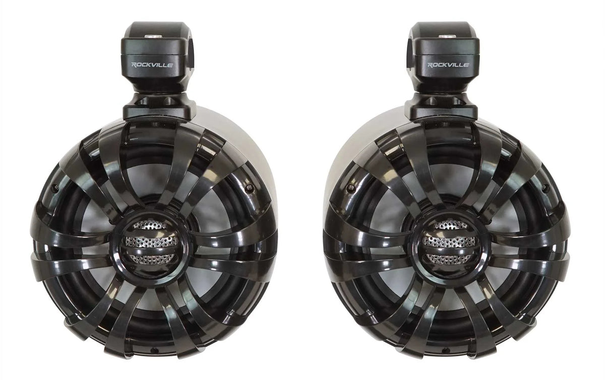 6.5" 600w Marine Wakeboard Swivel Speakers with Receiver D602