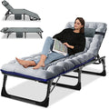 Camping Cot with Mattress and Pillow A262