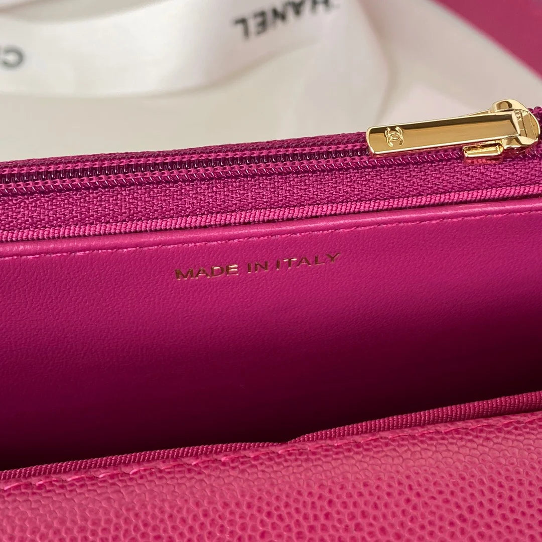 Small Flap Bag Gold Hardware Handbag I272