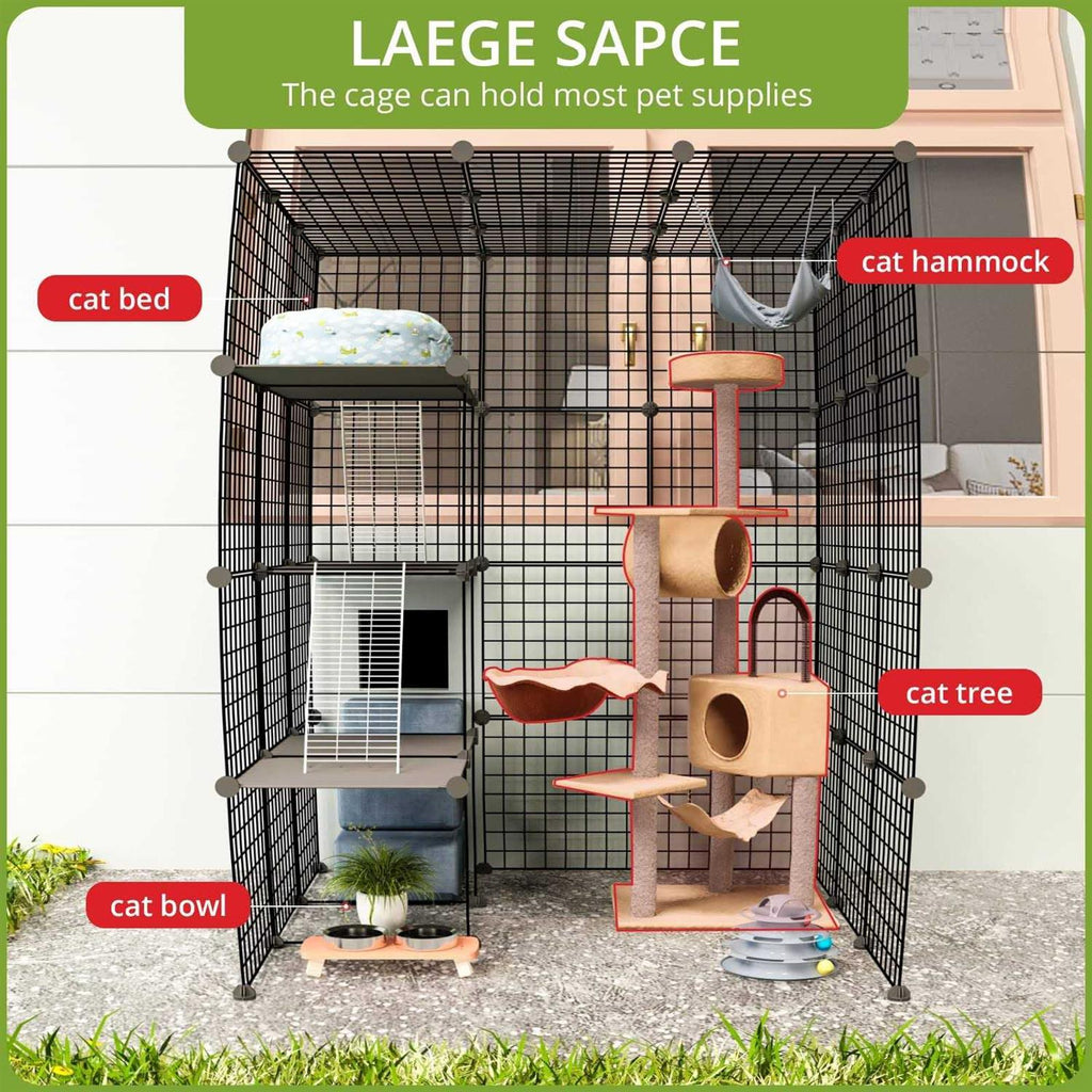 Outdoor Cat House Enclosure S179721