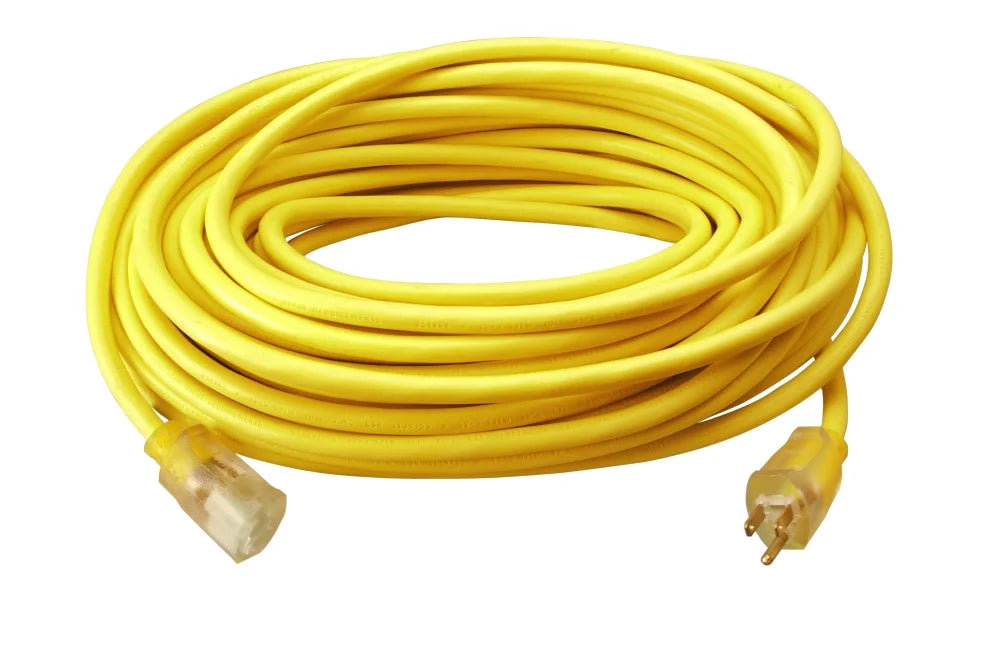 50' Yellow Extension Cord Z1327