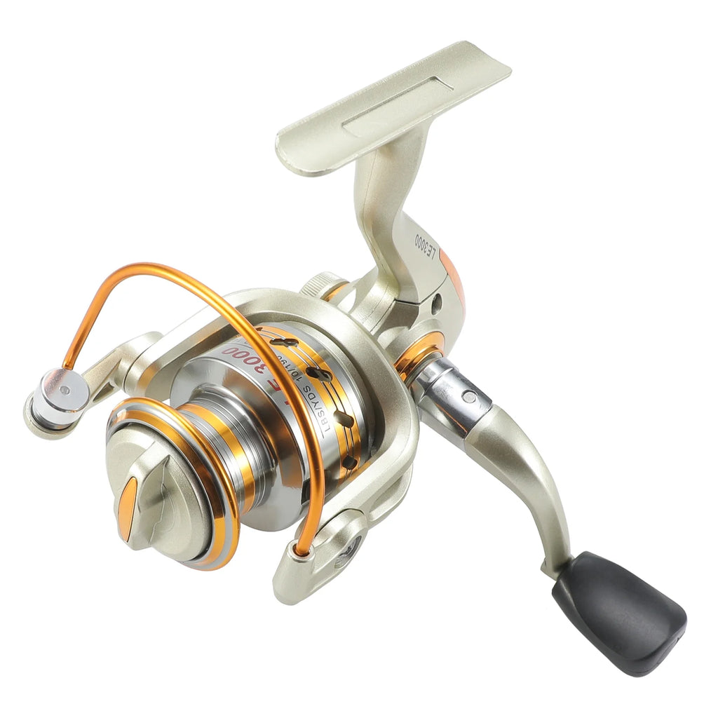 Telescopic Fishing Rod and Reel Combo with Spinning Reel, 100M Fishing Line, Lures, Hooks, and Jig Head J595