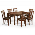 7 Piece Mahogany Wooden Dining Room Table Set Z802587